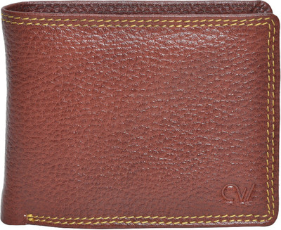 

CLOUD WOODS Men Brown Genuine Leather Wallet(6 Card Slots), Brown_293