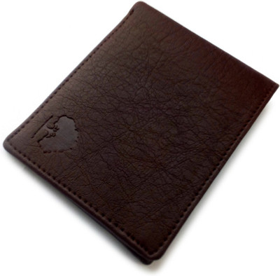 

Oaks Wood Men Brown Artificial Leather Wallet(10 Card Slots)