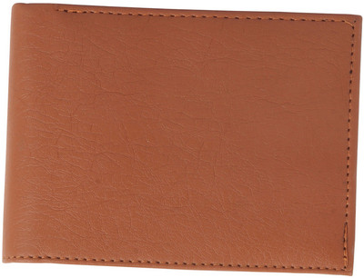 

Designer Bugs Men Tan Artificial Leather Wallet(6 Card Slots)