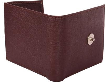 

Pocket bazar Men Casual Brown Artificial Leather Card Holder(9 Card Slots)