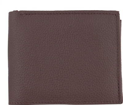 

Rockwell fashion Men Brown Genuine Leather Wallet(3 Card Slots)