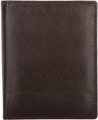 

Kan Men Brown Genuine Leather Wallet(5 Card Slots)
