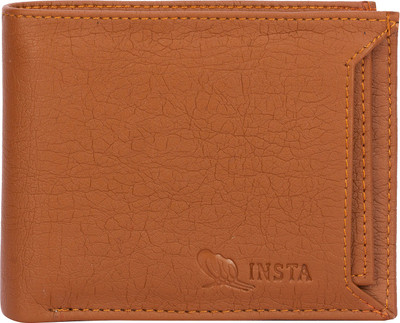 

insta service Boys Tan Artificial Leather Wallet(7 Card Slots)