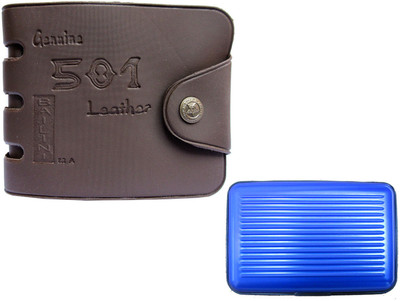 

Apki Needs Wallet Combo(Brown, Blue)