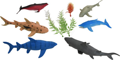 

Apurbas SEA ANIMAL 8 INCH PACK OF 6(Multicolor)