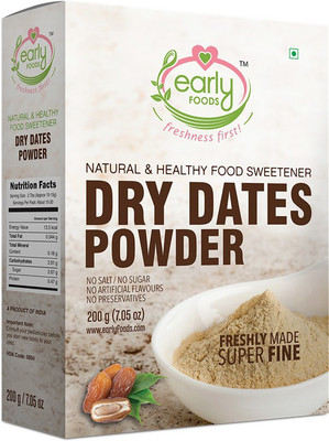 

Early Foods Dry Dates Powder - Natural Sweetener 200g Cereal(200 g, 24+ Months)