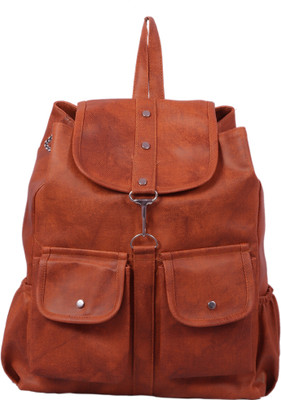 

FutureWorld Bag Zipper Type 1 L Backpack(Brown)