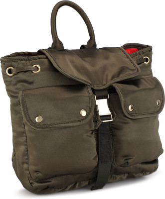 

Steve Madden BJAX 2 L Backpack(Green), Champagne