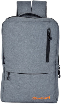 

INFINITI Prime Formal 15 L Laptop Backpack(Grey), Light grey