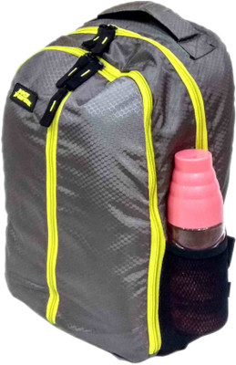 

No Fear Grey Waterproof Backpack(Grey, 15 L)