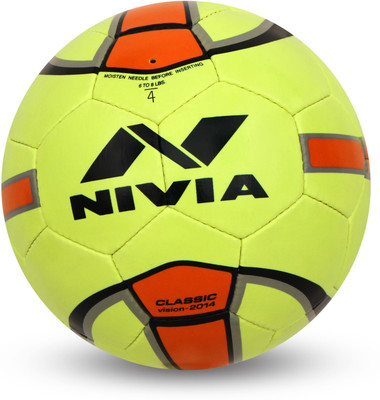 

Nivia Classic Football - Size: 4(Pack of 1, Multicolor)