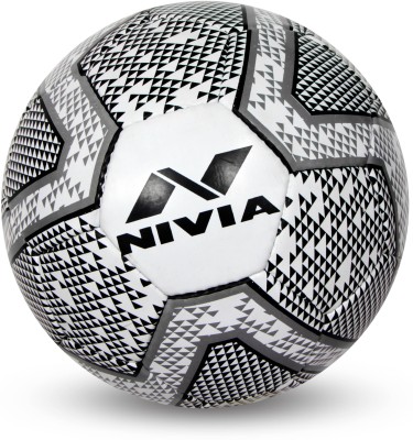 

Nivia Black & White Football - Size: 4(Pack of 1, Black, White)