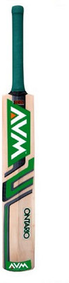 

AVM Ontario Kashmir Willow Cricket Bat(, 1300 kg