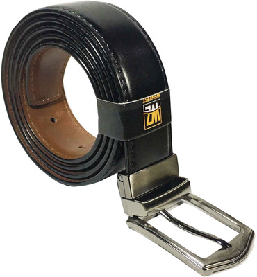 

wenzest Men Casual, Formal Tan, Black Artificial Leather Reversible Belt, Tanblack