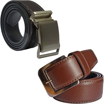 

LOOPA Men Formal Brown Synthetic Belt