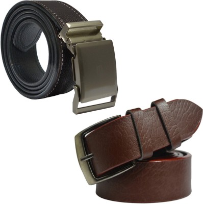 

LOOPA Men Formal Brown Synthetic Belt