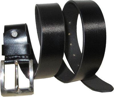 

eXcorio Men Casual Black Genuine Leather Belt