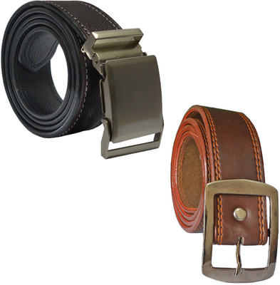 

LOOPA Men Formal Brown Synthetic Belt