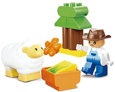 

Sluban Happy Farm Building Block (11 Pcs)(Multicolor)