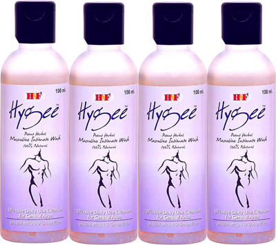 

HYGEE Intimate Wash for Men (Pack of 4) Male Hygiene Care(400 ml, Pack of 4)