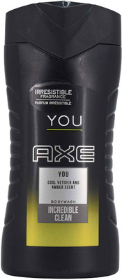

AXE You Cool Vetiver Body Wash, Incredible Clean - 250ml(250 ml)