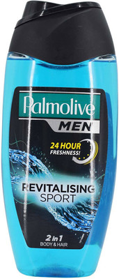 

Palmolive Men Revitalising Sport 2in1 Body & Hair Shampoo - 250ml(250 ml)
