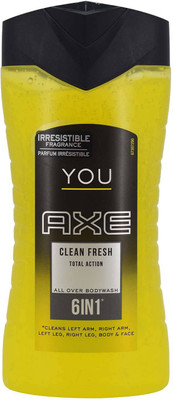 

AXE You 6in1 All Over Body Wash, Clean Fresh - 250ml(250 ml)