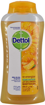 

Dettol Re-Energize Anti-Bacterial pH-Balanced Bodywash - 250ml(250 ml)
