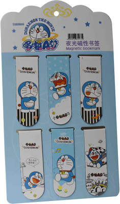

13-HI-13 Doremon BookMark (Set of 6) Bookmark Bookmark(Doremon, Multicolor)