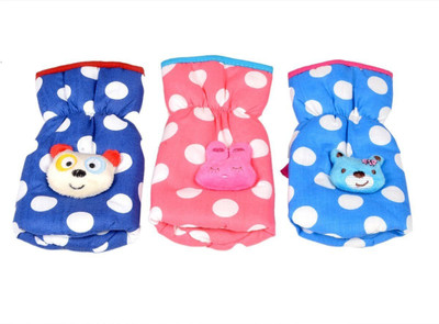 

Guru Kripa Baby Products HK2157 Big Bottle cover Dott Print(Blue