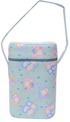 

Guru Kripa Baby Products  Preasents Portable Infant Feeding Milk Food Bottle Thermal Warmer Bag Storage Holder (Upto 240ml x2 bottels)for 2 slim shape bottle (Green)(Green