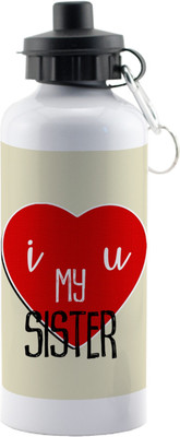

LOF Exculsive Rakshabandhan Special Gift For Sister ( I Love You Sisters ) Sipper 600 ml 600 ml Sipper(Pack of 1, Multicolor)