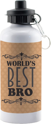 

LOF Exculsive Rakshabandhan Special Gift For Brothers ( World's Best Bro ) Sipper 600 ml 600 ml Sipper(Pack of 1, Multicolor)