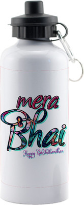 

LOF Exculsive Rakshabandhan Special Gift For Brothers ( Mera Bhai ) Sipper 600 ml 600 ml Sipper(Pack of 1, Multicolor)