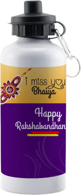 

LOF Exculsive Rakshabandhan Special Gift For Brothers ( I Miss You Bhaiya ) Sipper 600 ml 600 ml Sipper(Pack of 1, Multicolor)