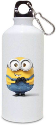 

MUGKIN A94- Minion despicable me Official printed Bottle ml- 750 ml Sipper(Pack of 1, White)