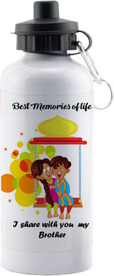 

LOF Exculsive Rakshabandhan Special Gift For Brothers ( Best Memory Life ) Sipper 600 ml 600 ml Sipper(Pack of 1, Multicolor)