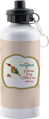 

LOF Exculsive Rakshabandhan Special Gift For Brothers ( Happy Raksha Bandhan ) Sipper 600 ml 600 ml Sipper(Pack of 1, Multicolor)