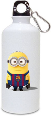 

MUGKIN A097 Minion despicable me Official printed (1 Bottle) ml- 600 ml Sipper(Pack of 1, White)