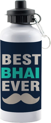 

LOF Exculsive Rakshabandhan Special Gift For Brothers ( Best Bhai Ever ) Sipper 600 ml 600 ml Sipper(Pack of 1, Multicolor)