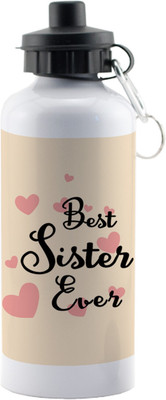 

LOF Exculsive Rakshabandhan Special Gift For Sisters (Best Sister Ever ) Sipper 600 ml 600 ml Sipper(Pack of 1, Multicolor)