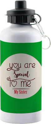 

LOF Exculsive Rakshabandhan Special Gift For Sisters ( You Are the Special To Me My Sister ) Sipper 600 ml 600 ml Sipper(Pack of 1, Multicolor)