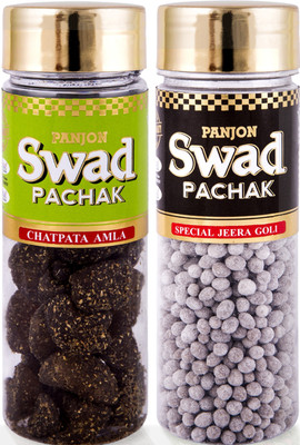 

Swad Pachak Chatpata Amla Candy, Special Jeera Goli Mouth Freshener(Pack of 2)