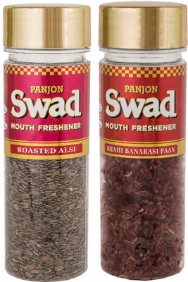 

Swad Combo Shahi Banarasi Paan, Roasted Alsi Mouth Freshener(Pack of 2)
