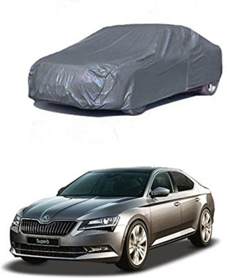 TGP GROUP Car Cover For Honda Jazz (Without Mirror Pockets)(Silver)