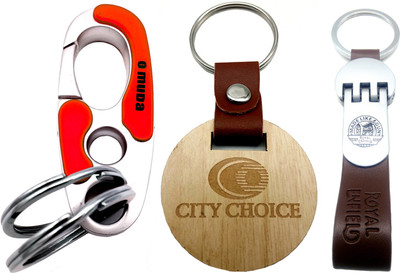 

City Choice New Combo Locking Key Chain(Multicolor)