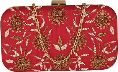 

Craftzen Party Maroon Clutch