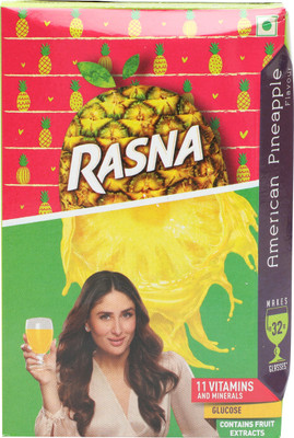 

Rasna American Pineapple (32 Glasses)(20 g, 25 ml)