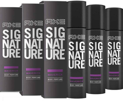 

AXE Signature Maverick Body Spray - For Men & Women(366 ml, Pack of 3)