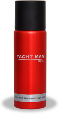 

Yacht Man Red Deodorant Spray - For Men(200 ml)